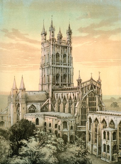 Gloucester Cathedral, Gloucestershire by Stannard and Son