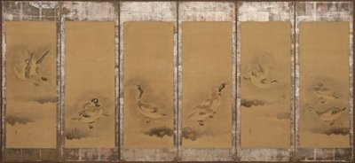 Wild Geese by Sôtatsu