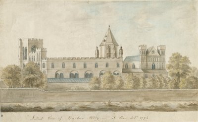 Burton-upon-Trent Abbey by Stebbing Shaw