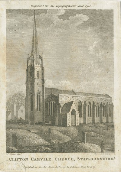 Clifton Campville Church by Stebbing Shaw