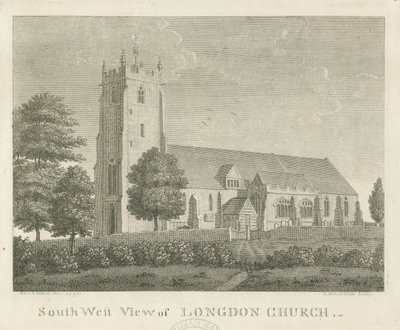 Longdon Church by Stebbing Shaw