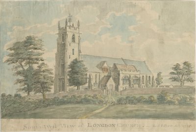Longdon Church, 1795/6 by Stebbing Shaw
