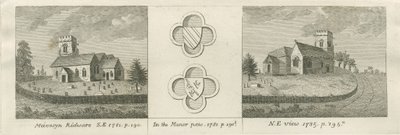 Mavesyn Ridware Church by Stebbing Shaw