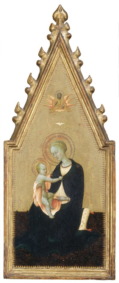 Madonna of Humility by Stefano Sassetta