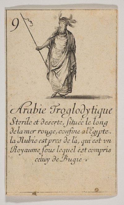 Arabie Troglodytique by Stefano della Bella