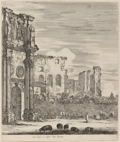 Arch of Constantine by Stefano della Bella