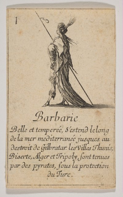 Barbarie by Stefano della Bella