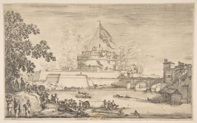 Castel Sant Angelo by Stefano della Bella