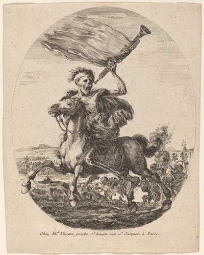 Death on Horseback by Stefano della Bella