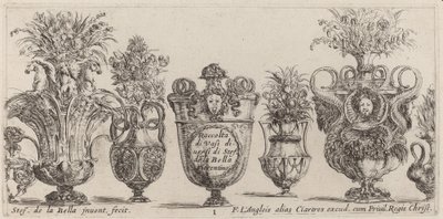 Fantastic Vases by Stefano della Bella