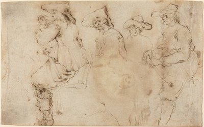 Four Horsemen by Stefano della Bella