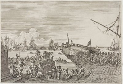 The Departure of a Galley by Stefano della Bella