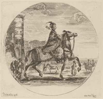 Polish Cavalier by Stefano della Bella