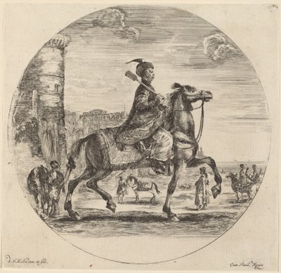 Polish Cavalier by Stefano della Bella