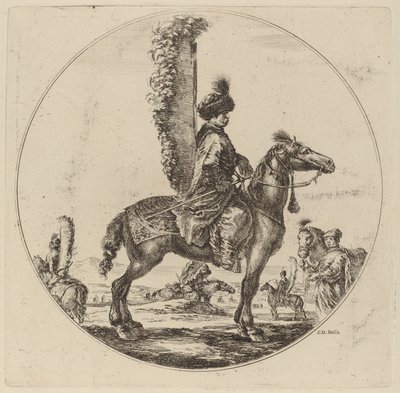 Polish Hussar by Stefano della Bella