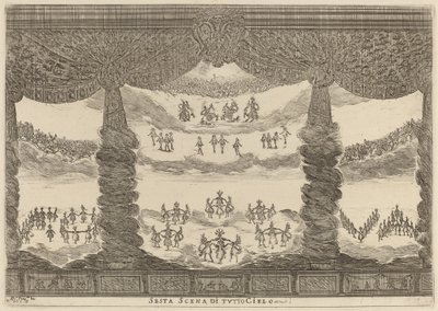 Sesta Scena di Tutto Cielo by Stefano della Bella