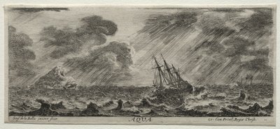 The Four Elements: Aqua by Stefano della Bella