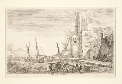 Tower of Calais by Stefano della Bella