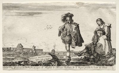 Various Figures and Landscapes by Stefano della Bella