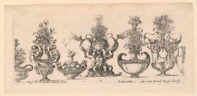 Vases, from "Raccolta di Vasi Diversi" by Stefano della Bella