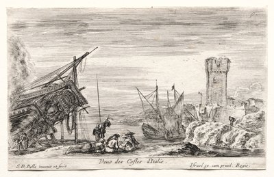 View of the Italian Coast by Stefano della Bella