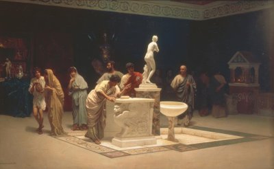 In the Atrium of Maecenas by Stepan Wladislawowitsch Bakalowitsch
