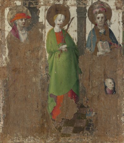 Three Saints by Stephan Lochner