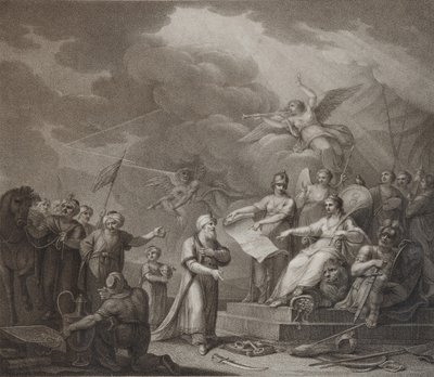Allegory of the Treaty of Jassy, 1792 by Stephanoff