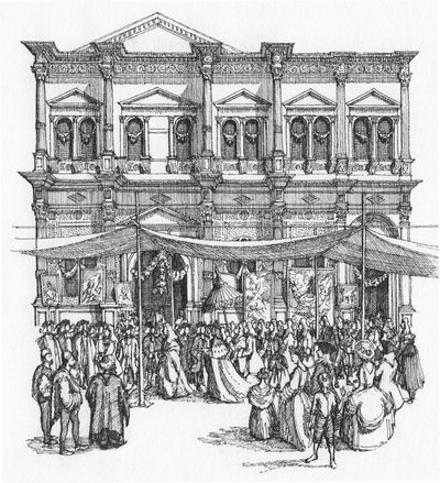 The Scuola di San Rocco in 1735 by Stephen Conlin