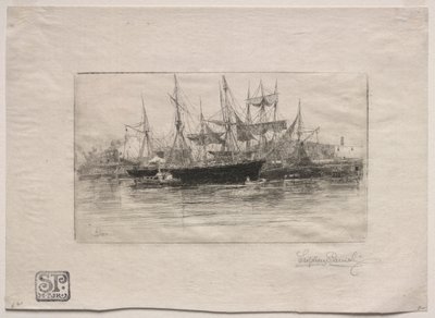 Point Breeze Oil Wharves by Stephen Parrish