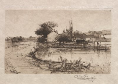 Sketch near Pittsfield, Mass., 1887-1888 by Stephen Parrish