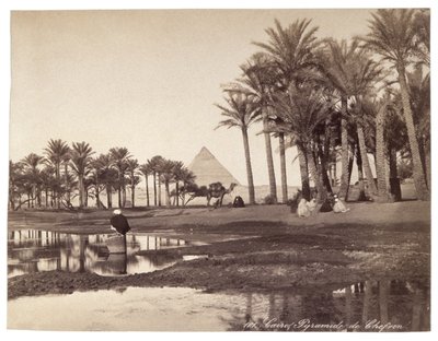 Pyramid in Egypt, c.1900 by Studio Bonfils