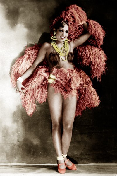 Josephine Baker at the Folies Bergeres by Studio Walery