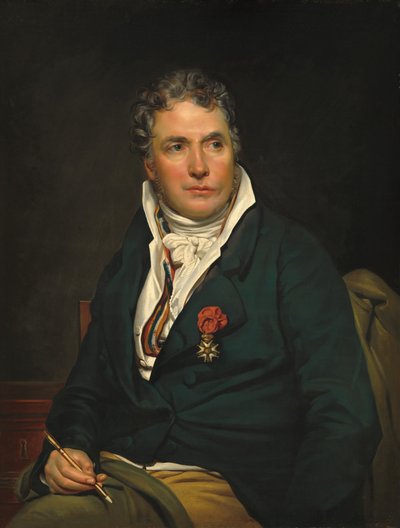Jacques-Louis David, c. 1813-1815 by Studio of Georges Rouget
