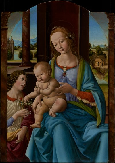 Madonna and Child by Studio of Lorenzo di Credi