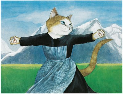 Illustration from the Movie Cats by Susan Herbert