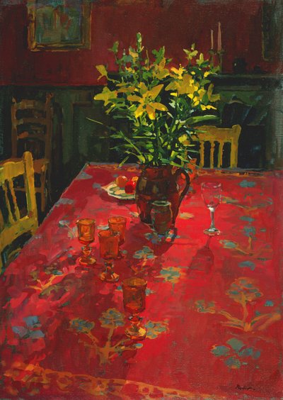 Yellow Lilies by Susan Ryder