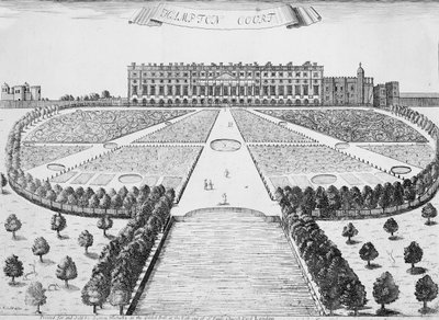 Hampton Court East Front, c.1830 by Sutton Nicholls