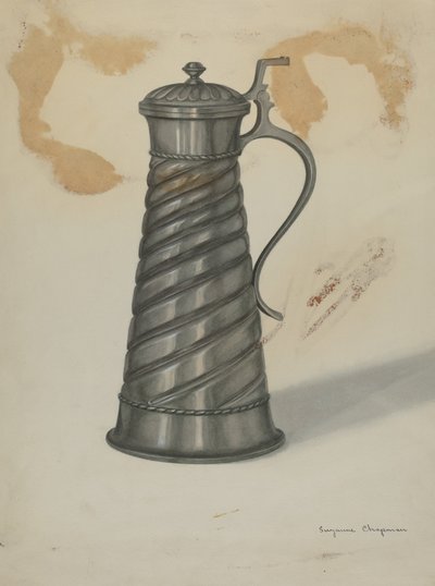 Pewter Pitcher by Suzanne Chapman