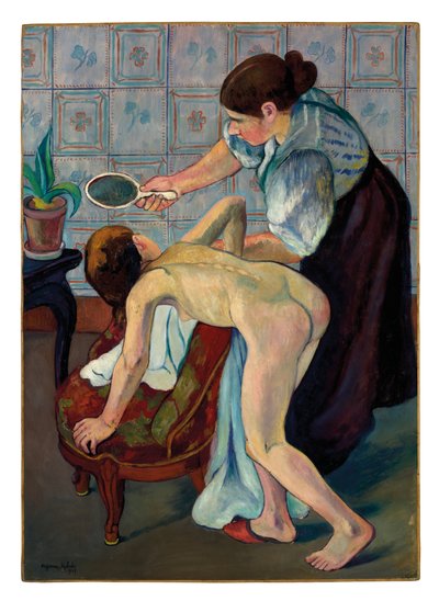 The Little Girl at the Mirror by Suzanne Valadon