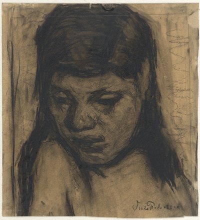 Head of a Girl by Suze Robertson