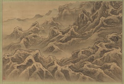 Mountains and Ravine by Suzuki Fuyō