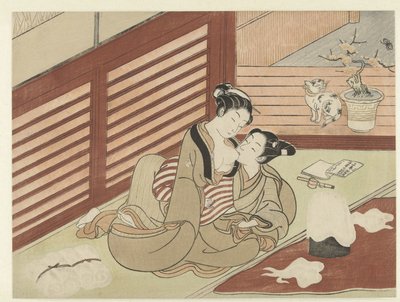 Lovers by Suzuki Harunobu