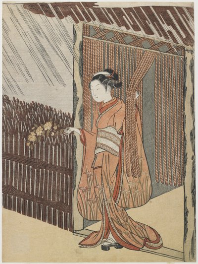 Mitate of the Poet Ota Dokan, 1766-1767 by Suzuki Harunobu