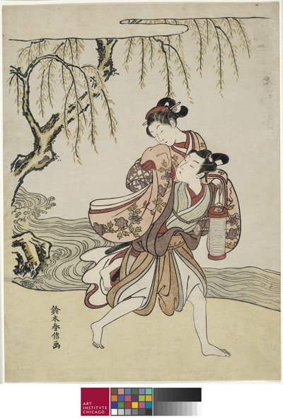 The Elopement by Suzuki Harunobu