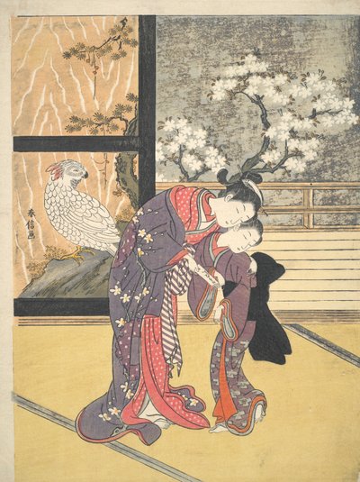 Whispered Instruction by Suzuki Harunobu