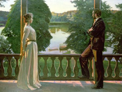 Nordic Summer Evening by Sven Richard Bergh