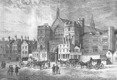 Westminster Hall by Swain