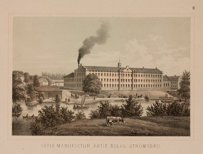 Cotton Mill, Stromsbro, Sweden by Swedish School