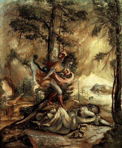 Cephalus and Procris by Swiss School